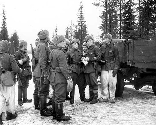 Січень 1940-го. Фінські солдати. Це та більшість інших фото - з меморіалу Зимовій війні