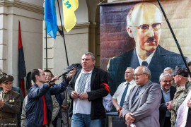 Львів'яни вшанували 25-ту річницю створення УНА 4