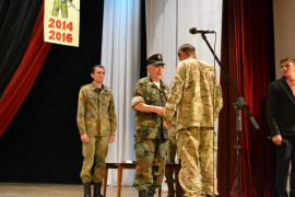 У Франківську бійців АТО нагородили орденами «За участь у бойових діях УНСО» 2