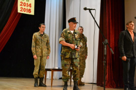 У Франківську бійців АТО нагородили орденами «За участь у бойових діях УНСО» 6