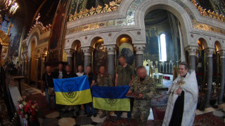 Бійців куреню УНСО нагороджено медаллю «За жертовність і любов до України»