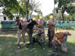 Львівська крайова команда провела виставку озброєння на запрошення всеукраїнської «Джури» 9